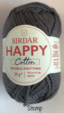 Sirdar Happy Cotton Double Knit Yarn