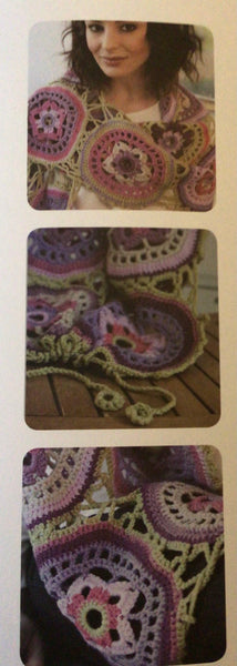 Granny Squares and Shapes Crochet Book