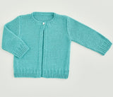 Sirdar Snuggly Baby Bamboo D/K Easy Knit Cardigan Knitting Pattern 5479