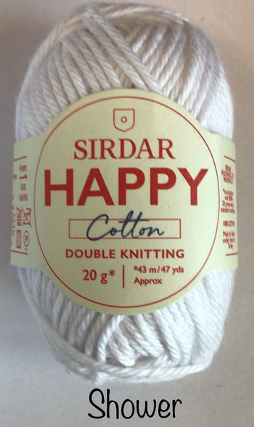 Sirdar Happy Cotton Double Knit Yarn