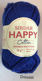 Sirdar Happy Cotton Double Knit Yarn