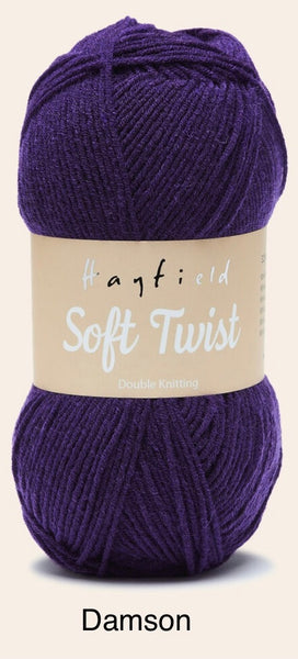 Hayfield Soft Twist Double Knit Yarn