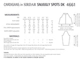 Sirdar Snuggly Spots D/K Cable Jacket Knitting Pattern 4661