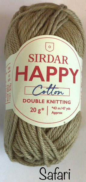 Sirdar Happy Cotton Double Knit Yarn