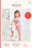 Sirdar Baby Bamboo D/K Pinafore & Shoes Knitting Pattern 5481