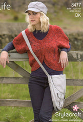 Stylecraft Life double knit pattern 8477