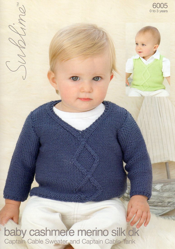 Sublime Baby Pattern Sublime baby pattern 6005 – knot just wool