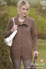 Stylecraft Life double knit pattern 8475